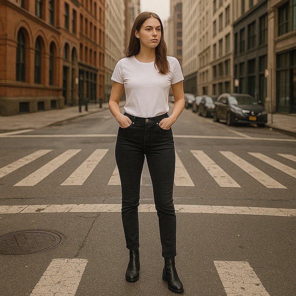 Vintage Acne Jeans Women Skinny Jeans Size 28/32 Y2K Minimalist Quiet Luxury